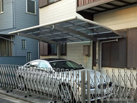 のカーポート レイナポートグラン　積雪〜20cm対応 施工例