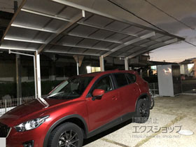 のカーポート レイナポートグラン 延長　積雪〜20cm対応 施工例