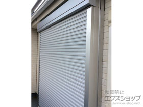 窓シャッター リフォームシャッター イタリヤ 手動式 *ボックス下げ納まり 施工例