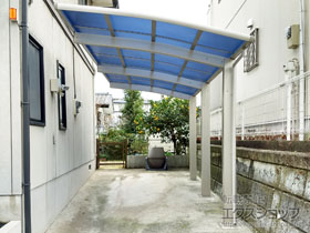 のカーポート レイナポートグラン50 積雪〜50cm対応 施工例