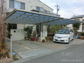 のカーポート 4G フォーグワイド 積雪〜20cm対応 施工例