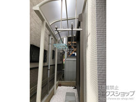 テラス屋根 ヴェクターテラス R型 テラスタイプ 単体 積雪〜20cm対応 施工例