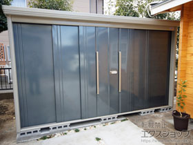 の物置・屋外倉庫 Mr.ストックマンダンディ 一般型 3600×1922×2110 ND-3619-J 施工例