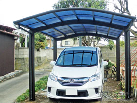 のカーポート レイナワンポートグランZ　積雪〜20cm対応 施工例