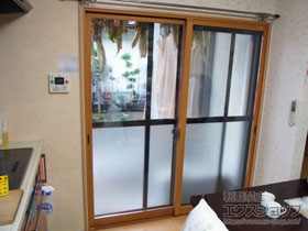 の二重窓（内窓） インプラス ダストバリア仕様 引違い窓 2枚建 施工例