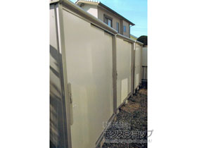 の物置・屋外倉庫 エスモ 一般型 1497×750×1959（ESE-1507A） ESE-1507A-PW 施工例