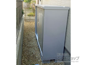 の物置・屋外倉庫 シンプリー 一般型 1740×515×1303（MJX-175C） MJX-175C-FS 施工例