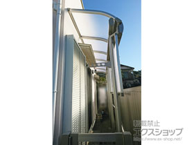 のテラス屋根 ヴェクターテラス R型 テラスタイプ 単体 積雪〜20cm対応 施工例