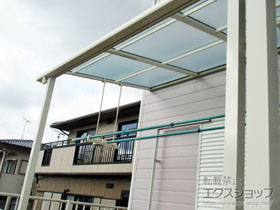 のテラス屋根 スピーネ R型 テラスタイプ 単体 積雪〜20cm対応 施工例