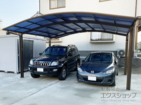 のカーポート レイナツインポートグラン　積雪〜20cm対応 施工例