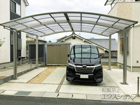 のカーポート レイナツインポートグラン　積雪〜20cm対応 施工例