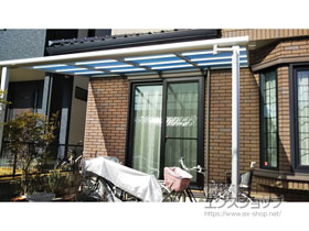 のテラス屋根 レボリューA F型 テラスタイプ 単体 積雪〜20cm対応 施工例