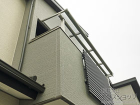 のバルコニー・ベランダ屋根 ヴェクターテラス F型 屋根タイプ 単体 積雪〜20cm対応 施工例