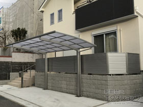 のカーポート プレシオスポート 積雪〜20cm対応 施工例