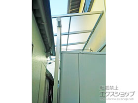 のテラス屋根 ヴェクターテラス F型 テラスタイプ 単体 積雪〜20cm対応 施工例