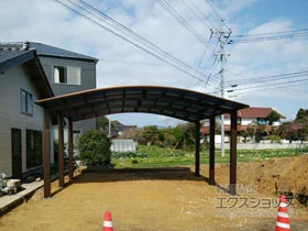 YKKAP�̃J�[�|�[�g ���C�i�c�C���|�[�g�O����50 �ϐ�50cm�Ή� �{�H��