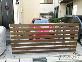 のカーゲート ラビーネM3型 手動式 施工例