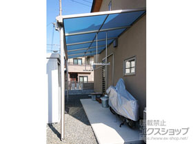 のテラス屋根 ヴェクターテラス F型 テラスタイプ 単体 積雪〜20cm対応 施工例