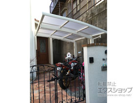 のサイクルポート・駐輪場 レイナポートグランミニ 積雪〜20cm対応 施工例