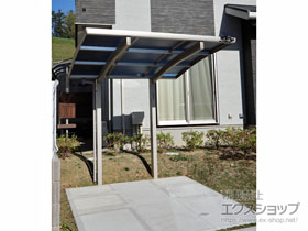 のサイクルポート・駐輪場 レイナポートグランミニ 積雪〜20cm対応 施工例