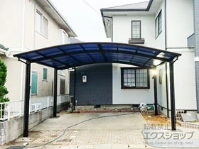 YKKAPのカーポート レイナツインポートグラン　積雪～20cm対応 施工例