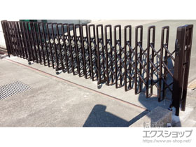 のカーゲート レイオス1型 ノンレール 片開き*58S 施工例