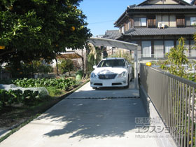 のカーポート プレシオスポート 積雪〜20cm対応 施工例