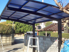 のカーポート プレシオスポート 積雪〜20cm対応 施工例