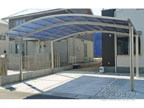 YKKAPのカーポート レイナツインポートグラン　積雪～20cm対応 施工例
