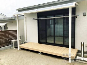 YKKAPのウッドデッキ リウッドデッキ 200 施工例