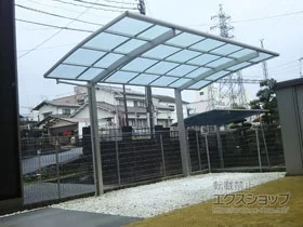 YKKAPのカーポート レイナポートグラン　積雪～20cm対応 施工例