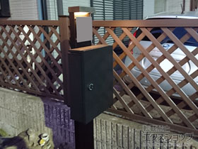 の機能門柱・ポスト シンプレオポストユニット1型 施工例