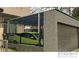 のカーポート エフルージュ ツイン 積雪〜20cm対応 施工例