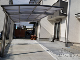 のカーポート レイナポートグラン 延長　積雪〜20cm対応 施工例