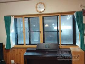 の二重窓（内窓） インプラス ダストバリア仕様 引違い窓 4枚建 施工例