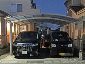 のカーポート レイナツインポートグラン　積雪〜20cm対応 施工例