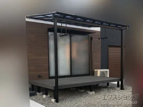 YKKAPのウッドデッキ リウッドデッキ 200 施工例