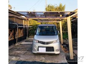 のカーポート ソリッドポート 積雪〜20cm対応 施工例