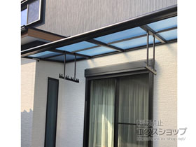 のテラス屋根 ヴェクターテラス F型 テラスタイプ 単体 積雪〜20cm対応 施工例