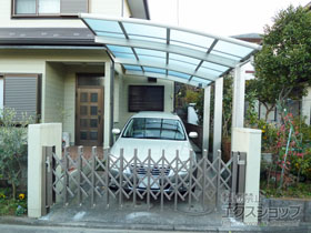 のカーポート レイナポートグラン50 積雪〜50cm対応 施工例