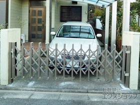 のカーゲート アルシャインHG ノンキャスター 片開き 300S 施工例