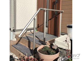 のフェンス・柵 パルトナーUDフェンス1型(手すり) 笠木のみタイプ 施工例