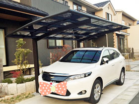 のカーポート レイナポートグラン　積雪〜20cm対応 施工例