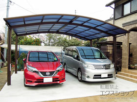 のカーポート レイナツインポートグラン　積雪〜20cm対応 施工例