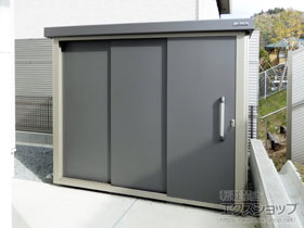 の物置・屋外倉庫 エスケーエイト SK8-100 一般型 2200×1600×1940 SK8-100-GK 施工例