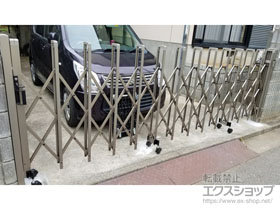 のカーゲート トリップゲート RB型 ノンレール 片開き 38S 施工例