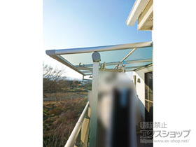 のバルコニー・ベランダ屋根 ヴェクターテラス F型 屋根タイプ 単体 積雪〜20cm対応 施工例