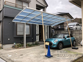 のカーポート レイナポートグラン　積雪〜20cm対応 施工例