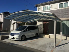 YKKAPのカーポート レイナツインポートグラン　積雪～20cm対応 施工例