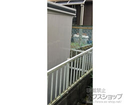 の物置・屋外倉庫 エルモ 一般型 2220×1170×2121 LMD-2211-CB 施工例